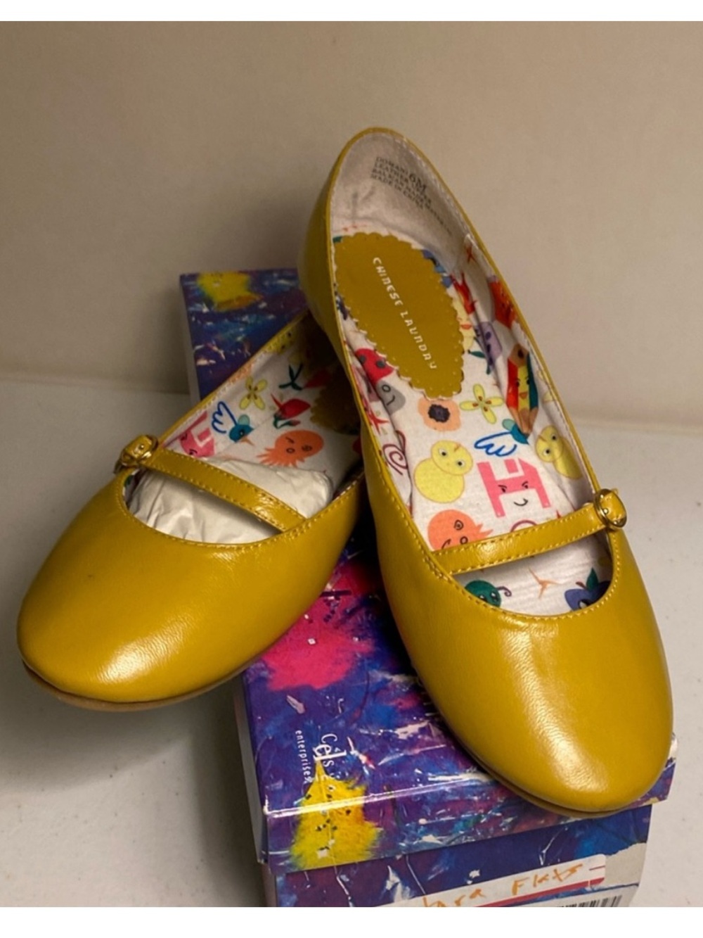 Chinese Laundry Domani Nappa Leather Flats